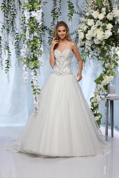 White Impression Bridal Gown #10376